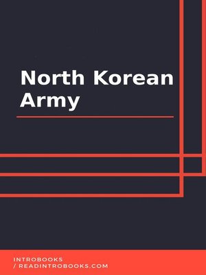 cover image of North Korean Army